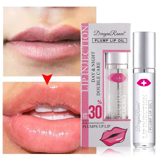 Instant Volumising Lip Plumper Oil Lip Enhancer Lip Gloss Plumping Serum Moisturizing Anti-Wrinkle Lipstick Sexy Lip Care Makeup