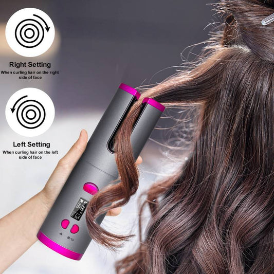 Wireless USB Curling Iron – Multifunctional & Portable Hair Curler